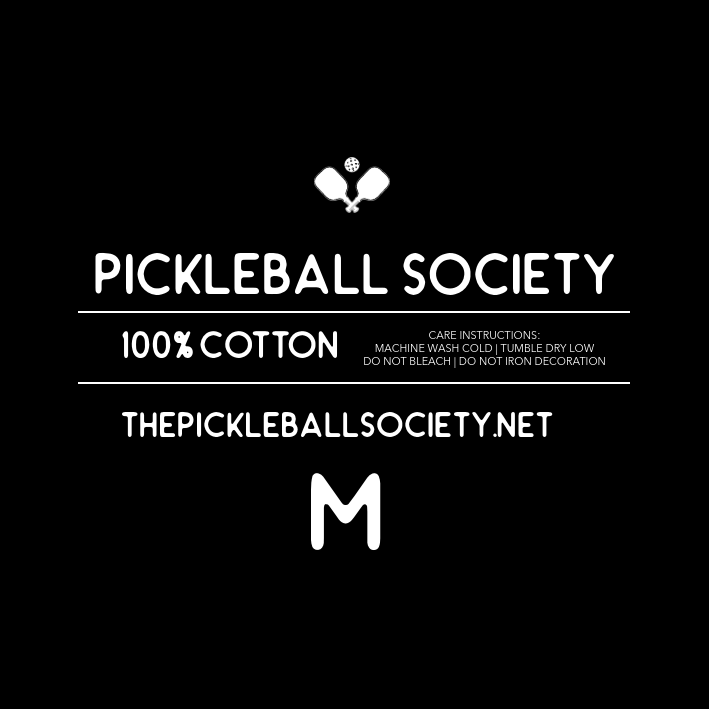 PICKLEBALL ESTABLISED TEE - VINTAGE WASHED - MINERAL BLACK