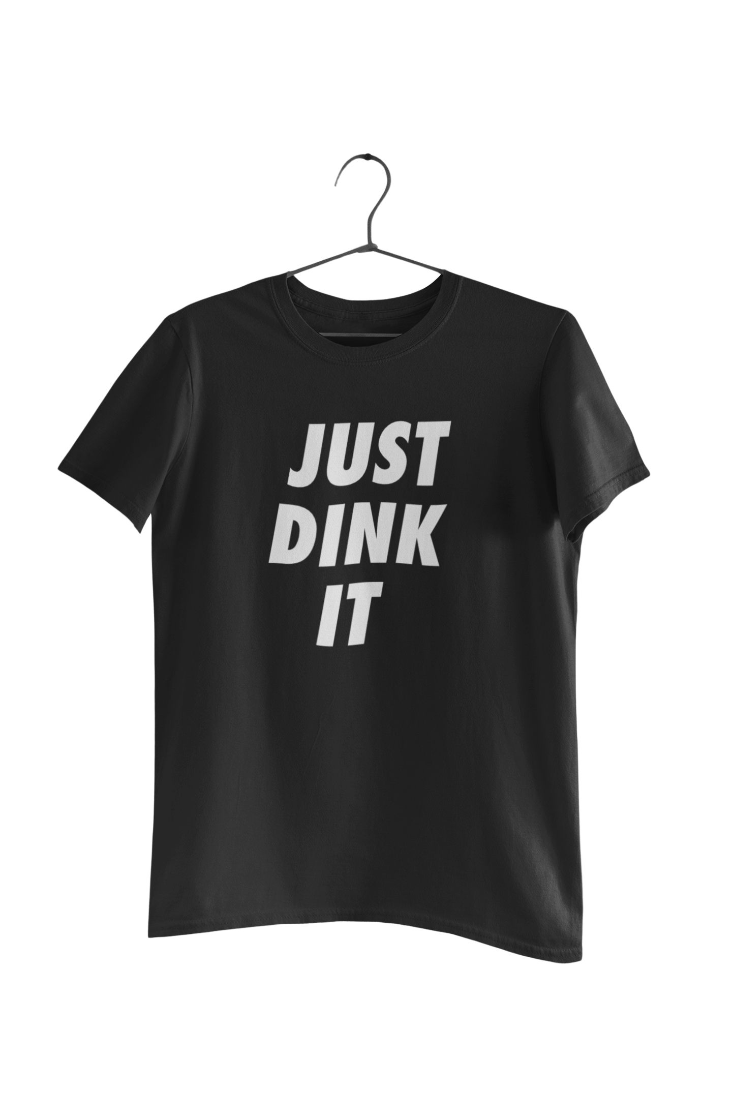 Just Dink It Tee - Sueded Brushed Cotton - Black
