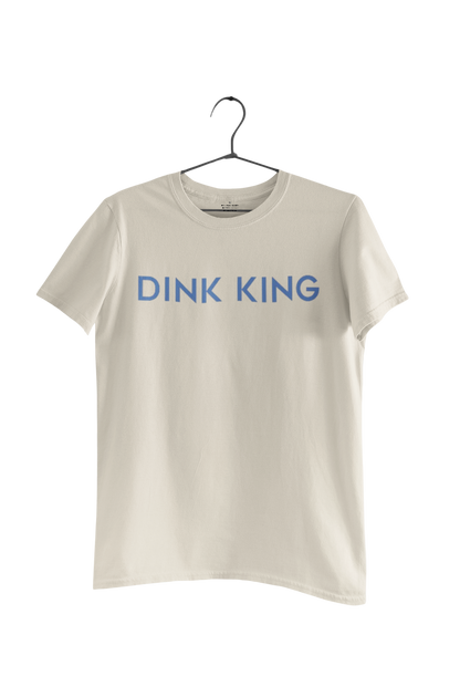 DINK KING – PREMIUM COTTON TEE - BONE