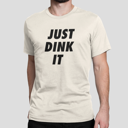 Just Dink It Tee - Sueded Brushed Cotton - Natural